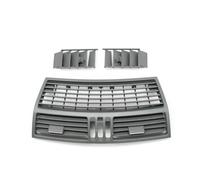 Rejillas Ventilación Para Mercedes Para Benz Clase S W220 S300 S350 S500 1998-2005 Panel Frontal Coche Rejilla Ventilación Central Aire Acondicionado Cubierta Central Air Vent Grille(Grey)
