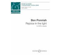 Rejoice in the light: mixed choir (SATB) a cappella. Partition de chœur.