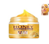Rejuvenating Honey Tear-Off Mask - Honey Tear off Mask Peel Mask - Honey Nourishing Muscle Tearing Mask,Honey Tearing Facial Mask Anti-Aging Face Mask For Shrink Pores Improve Skin Vitality (1PC)