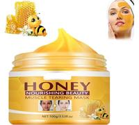 Rejuvenating Honey Tear-Off Mask,Honey Tear off Mask Peel Mask, Honey Nourishing Muscle Tearing Mask,Deeply Cleans Moisturizing Mask (1 pcs)