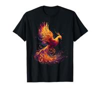 Rejuvenecimiento Renacido Phoenix Rising Fire Phoenix Bird Phoenix Camiseta