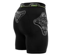 REKD Energy Pro Impact Shorts con espuma formulada para una mayor protección contra impactos, cómodos pantalones de choque para una gama de deportes de acción. Lavable a máquina, unisex para jóvenes y