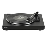 Rekkord Audio F110 negro Cápsula AT3600 - Tocadiscos de vinilo, Automático, MM, Tracción por correa, Discos de vinilo, Discos de 45 RPM