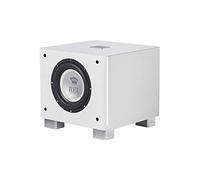 REL T/7x Subwoofer alimentado de 8 pulgadas, diseño compacto sellado con amplificador de clase AB, entradas RCA y graves profundos para sistemas estéreo de alta fidelidad, cine en casa y sonido