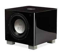 REL T/9x Subwoofer alimentado de 10 pulgadas, diseño sellado con amplificador de clase AB, entradas RCA y graves profundos para sistemas estéreo de alta fidelidad, cine en casa y sonido envolvente,
