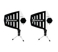 Relacart R-22AU Antena de Banda Ancha direccional 2X Activa