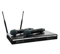 RELACART UR-260D - Juego de micrófonos inalámbricos de Mano (Detalles)