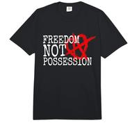 Relación Anarquía Freedom Not Possession Poliamor Comfort Colors Adult Heavyweight T-Shirt