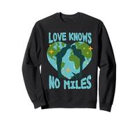 Relaciones A Distancia Love Knows No Miles Sudadera