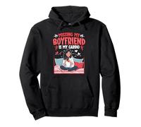 Relaciones A Distancia Missing My Boyfriend Is My Cardio Sudadera con Capucha