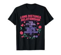 Relaciones A Distancia Yes Its Real Camiseta
