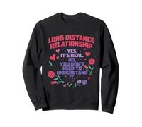 Relaciones A Distancia Yes Its Real Sudadera
