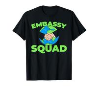 Relaciones Equipo - Embajador Consulado Diplomático Camiseta