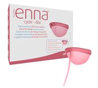 Relaciones íntimas durante la menstruación | enna CYCLE DISC - Disco menstrual reutilizable con hilo removible y gran capacidad - Silicona médica - Sin plásticos