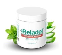 Reladol - Crema Calentadora 500 ml, Gel para Masaje Muscular que Alivia y Proporciona Bienestar a la Piel del Cuerpo con Actividad Antálgica Miorrelajante, Aroma a Mentol