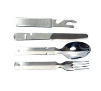 Relags Cubiertos del ejército alemán "Original" en caja SB cubertería Plata, tamaño único