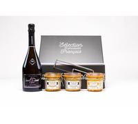 Relais Gourmet - Estuche Ametzondo: Foie Gras, Trufa Negra y Champán, 100% francés, sin conservantes