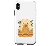 Relajada Capybara Sauna Zen Steam Self Care Vibes para Mujer Carcasa para iPhone XS MAX