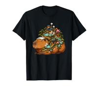 Relajado Capibara Japonés Onsen Mountain Village Camiseta