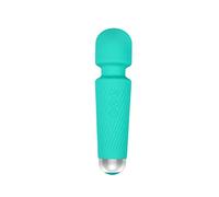 Relajador de silicona portátil, 20 patrones de 8 velocidades, resistente al agua, potente alivio de presión, recuperación de relajación muscular antes de después del ejercicio, adecuado para hombres