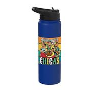 Relajándote con mis chicas Saliendo con Girls Fiesta Vibes Stainless Steel Insulated Water Bottle