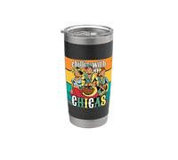 Relajándote con mis chicas Saliendo con Girls Fiesta Vibes Vaso térmico de acero inoxidable de doble pared
