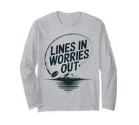 Relajante diseño Colorido de Captura de Peces delicias del Pescador Manga Larga