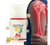 Relajante Muscular - 50ml para Cintura - Loción Hidratante Nutritiva Refrescante para Piel, Músculos, Rodillas, Pies, Manos y Articulaciones