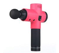 Relajante muscular eléctrico potente inalámbrico tapping fitness bar vibración profunda 3 archivos 4 cabezas - rojo