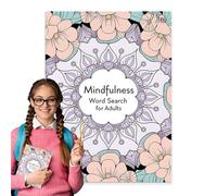 Relajante Palabra Buscar Libro - Gran Volumen de de impresión, más de 400 búsquedas Actividades entretenidas, Abuelos adecuados, Padres Amigos | Enfoque Relajación Ejercicio Mental Viajar