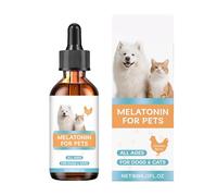 Relajante Para Gatos,Sedante Grande De 60ml Para Dormir Y Aliviar El Estrés En Viajes - Suplemento Tranquilizante Para Maullidos Agresividad Tormentas - Corte De Uñas Aseo Interior Para Gatitos