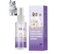 Relajante para Gatos Spray, Catnip spray, Calmante para Gatos 60ml | Spray Calmante de Feromonas, Gatos Feromona Spray, Reduce Peleas y Arañazos, Solución Segura y Eficaz para Gatos Ansiosos