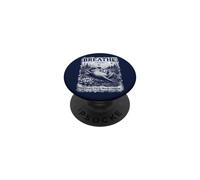 Relajante Rana En La Naturaleza Mindfulness Escalofriante PopSockets PopGrip Adhesivo