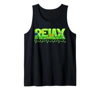 Relajarse Chill Peces de Acuario Ornamentales Acuarista Camiseta sin Mangas