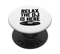 Relájate, el DJ está aquí, música de Fiesta PopSockets PopGrip Adhesivo