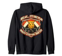 Relájate Es Rec Play Nadie está Siendo reclutado Pickleball Sudadera con Capucha