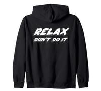 Relájate, no lo Hagas | 80's Music 1980's Hollywood Sudadera con Capucha