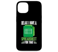 Relájate, Tengo una Hoja de cálculo para Esa Divertida Hoja de cálculo Carcasa para iPhone 13