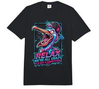 Relájate, Todos Estamos Locos, no es una Competencia Comfort Colors Adult Heavyweight T-Shirt