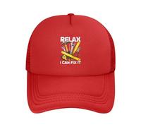 Relájate, Yo Puedo Arreglarlo. Mujer Hombre Snapback Cap Suave Gorras Hip Hop Ajustable Gorra Trucker para Running Deporte Senderismo