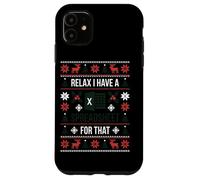 Relájese Tengo Una Hoja De Cálculo para Que Chfristmas Carcasa para iPhone 11