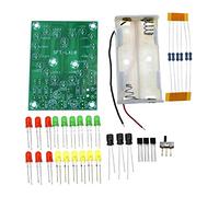 Reland Sun 1 kit de luz LED en forma de corazón de 18 luces LED de agua de piezas de lámpara de agua amor marquesina electrónica entrenamiento de aprendizaje de bricolaje