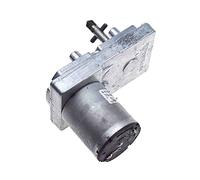 Reland Sun 1 unids DC 24 V 12 V motor de reducción engranaje de metal gran par 7 en forma de diámetro del eje 8 mm ralentizar 1:77 (12V40RPM)