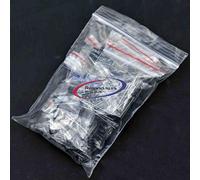 Reland Sun 120 piezas 12 valor 1uF ~ 470uF kit surtido de condensadores electrolíticos 10 piezas cada valor