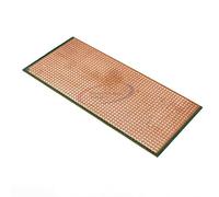 Reland Sun 2 unids 6.5x14.5cm Stripboard Veroboard sin cortar PCB Platine solo lado Circuito Perf Board para DIY Soldadura y Proyecto Electrónico