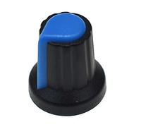 RELAND SUN 20pcs AG2 AG3 6mm eje acanalado agarre control volumen potenciómetro perillas (AG2, azul)