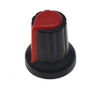 RELAND SUN 20pcs AG2 AG3 6mm eje acanalado agarre control volumen potenciómetro perillas (AG2, rojo)