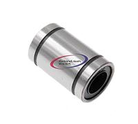 Reland Sun 4PCS 3D piezas de impresora rodamientos lineales LM6UU LM8UU LM10UU LM12UU LM20UU LM16UU LMS8UU Electrochapado LM6UU (4PCS LM8UU)