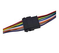 Reland Sun 5 pares SM2.54mm 2p 3p 4p 5p 6p 7p 8p 9p 10p 11p 12p enchufe 150mm macho a hembra conector de cable 22AWG (10P)