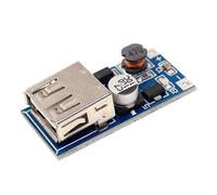 Reland Sun 5Pcs 0.9V-5V DC-DC Módulo de placa de convertidor de potencia ajustable de aumento del 96% de eficiencia de transferencia (azul)